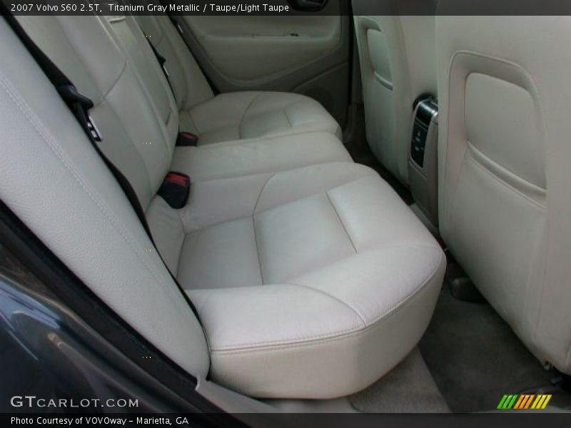 Titanium Gray Metallic / Taupe/Light Taupe 2007 Volvo S60 2.5T