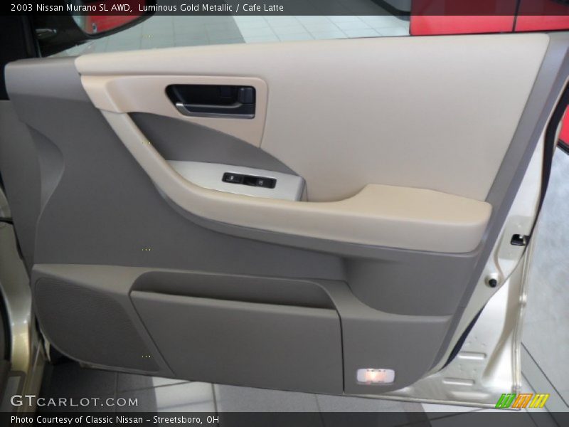 Luminous Gold Metallic / Cafe Latte 2003 Nissan Murano SL AWD