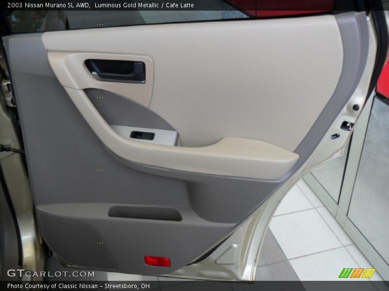 Luminous Gold Metallic / Cafe Latte 2003 Nissan Murano SL AWD
