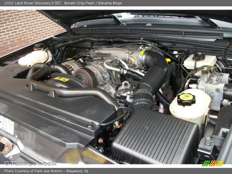  2002 Discovery II SE7 Engine - 4.0 Liter OHV 16-Valve V8