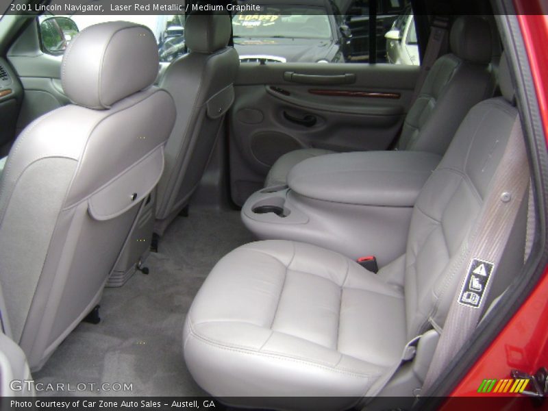 Laser Red Metallic / Medium Graphite 2001 Lincoln Navigator