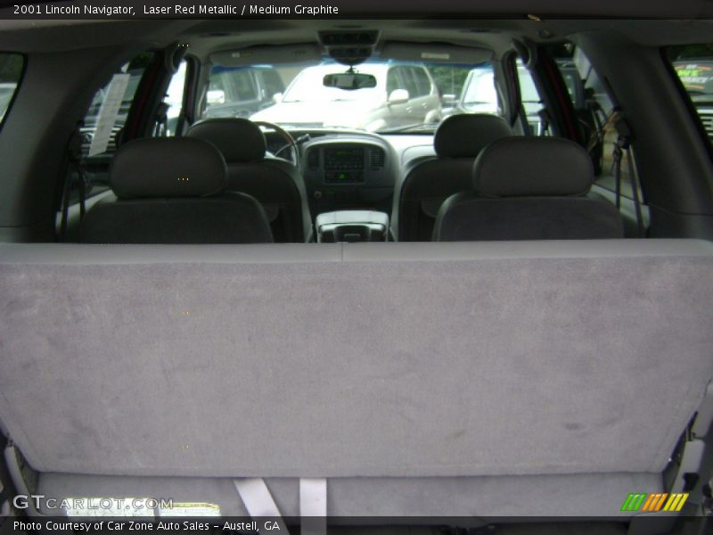 Laser Red Metallic / Medium Graphite 2001 Lincoln Navigator