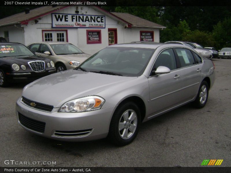 Silverstone Metallic / Ebony Black 2007 Chevrolet Impala LT