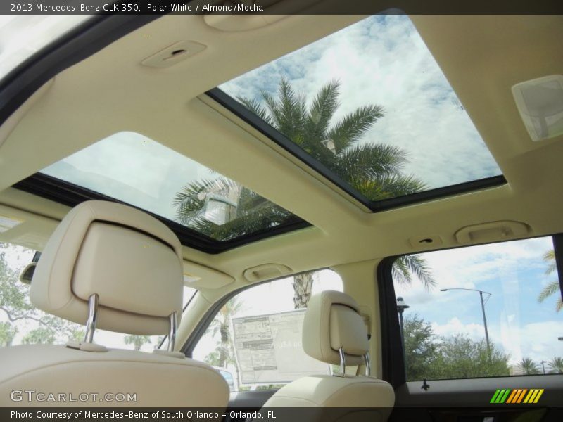 Sunroof of 2013 GLK 350