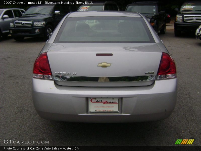Silverstone Metallic / Ebony Black 2007 Chevrolet Impala LT