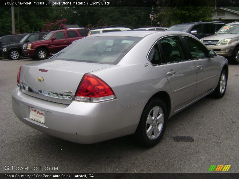 Silverstone Metallic / Ebony Black 2007 Chevrolet Impala LT