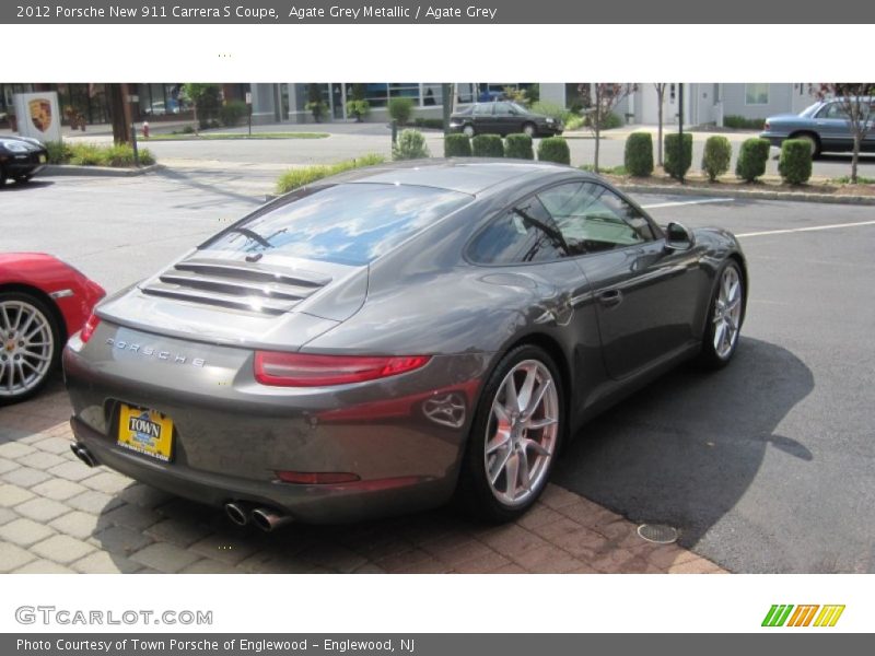 Agate Grey Metallic / Agate Grey 2012 Porsche New 911 Carrera S Coupe