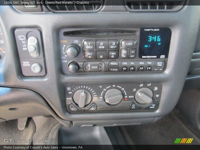 Cherry Red Metallic / Graphite 1999 GMC Jimmy SLT 4x4