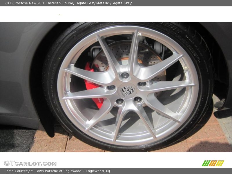 Agate Grey Metallic / Agate Grey 2012 Porsche New 911 Carrera S Coupe