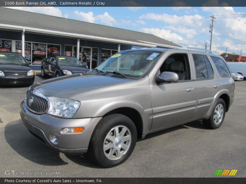 Cashmere Metallic / Gray 2006 Buick Rainier CXL AWD