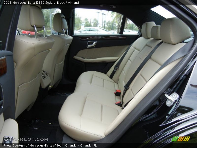 Rear Seat of 2013 E 350 Sedan