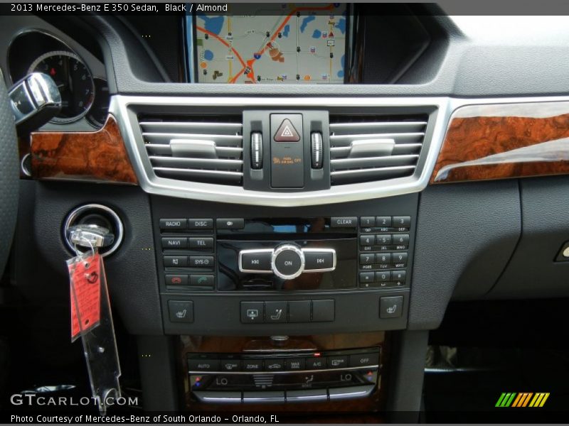 Controls of 2013 E 350 Sedan