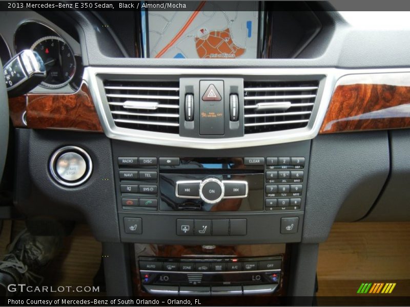 Controls of 2013 E 350 Sedan