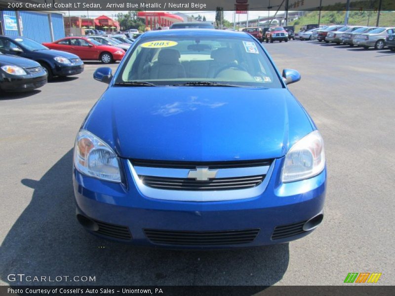 Arrival Blue Metallic / Neutral Beige 2005 Chevrolet Cobalt LT Sedan