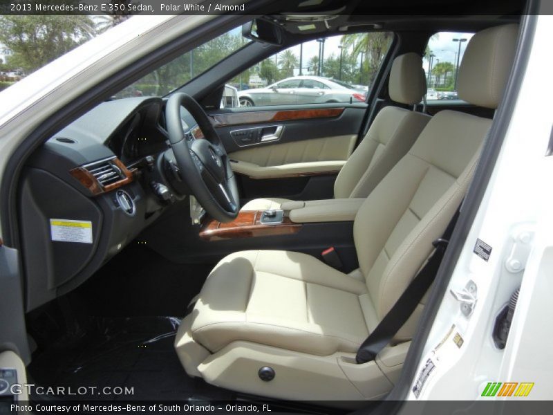  2013 E 350 Sedan Almond Interior