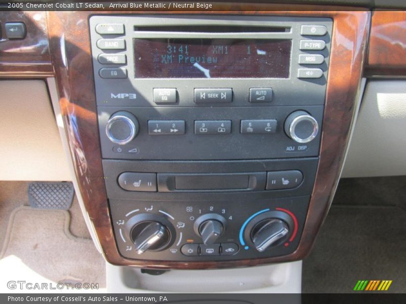 Arrival Blue Metallic / Neutral Beige 2005 Chevrolet Cobalt LT Sedan