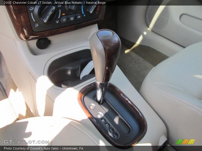 Arrival Blue Metallic / Neutral Beige 2005 Chevrolet Cobalt LT Sedan
