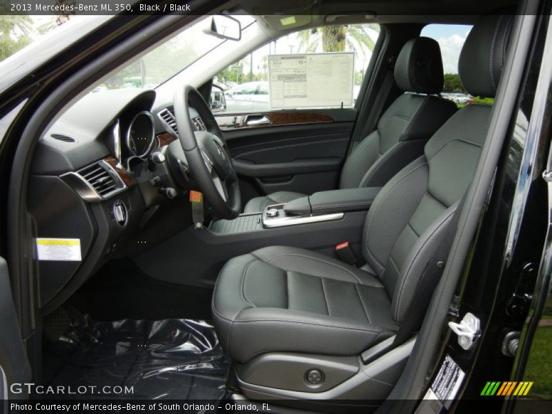  2013 ML 350 Black Interior