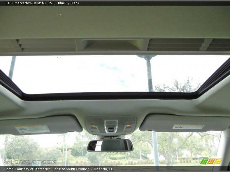 Black / Black 2013 Mercedes-Benz ML 350