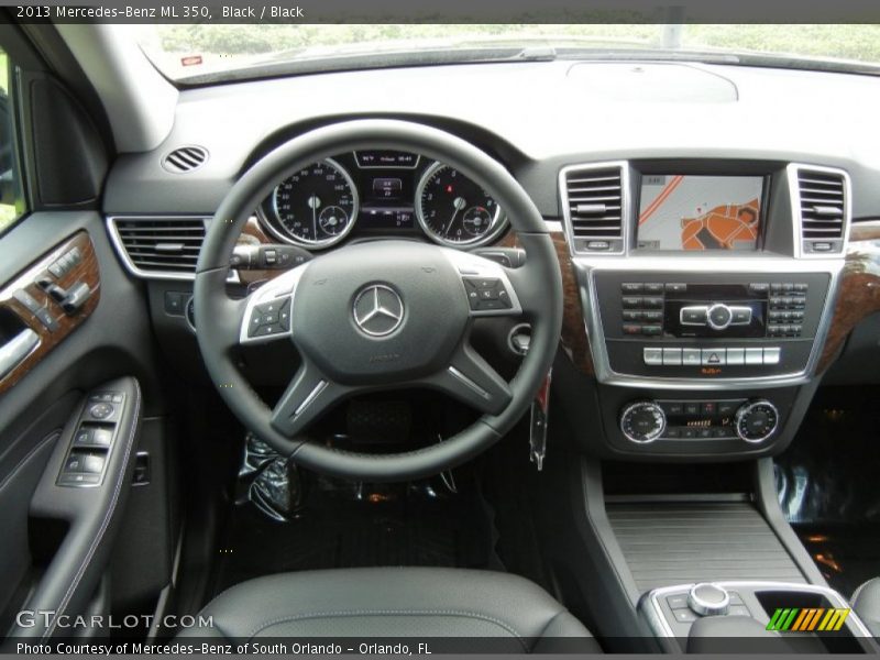 Dashboard of 2013 ML 350