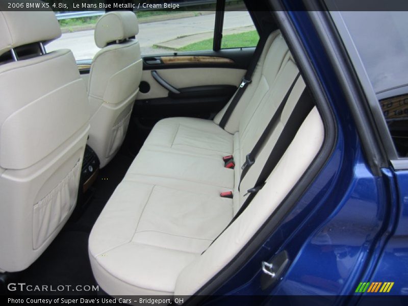 Rear Seat of 2006 X5 4.8is