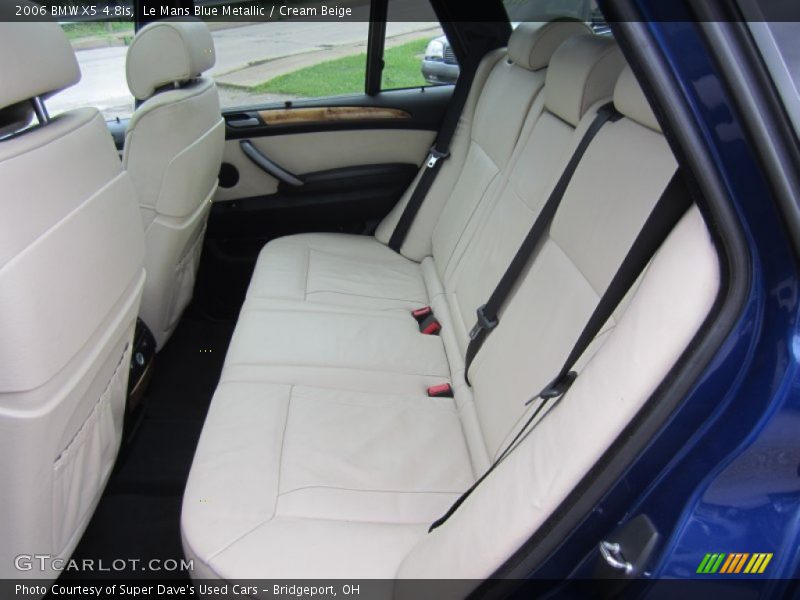 Rear Seat of 2006 X5 4.8is