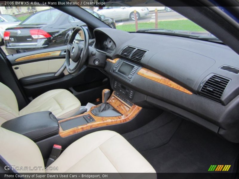 Dashboard of 2006 X5 4.8is
