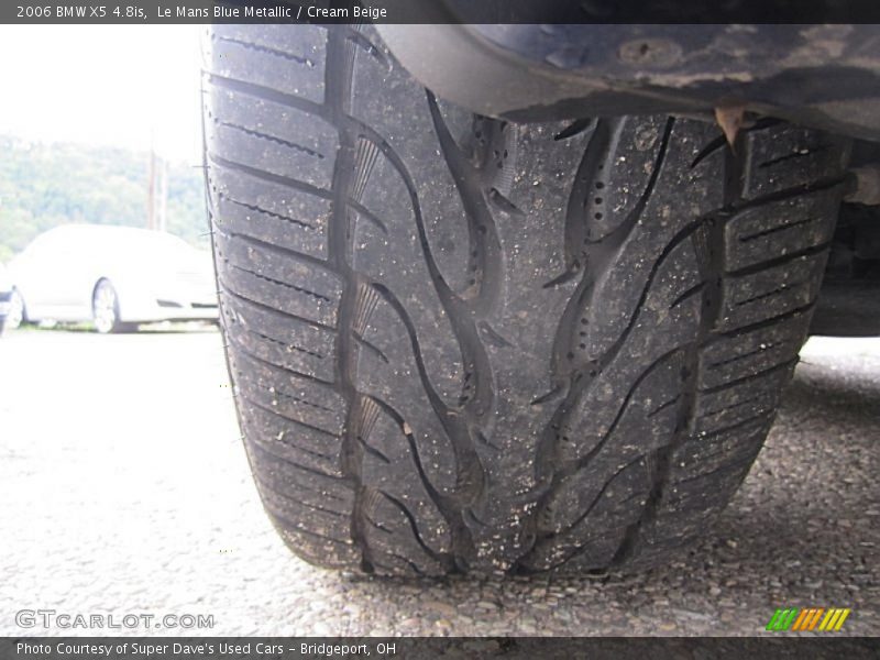 Le Mans Blue Metallic / Cream Beige 2006 BMW X5 4.8is