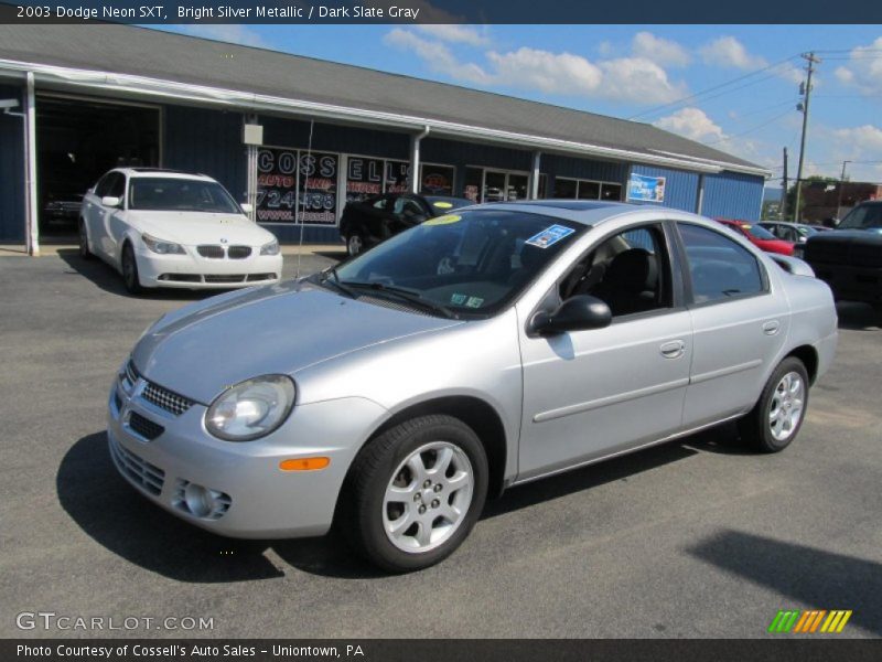 Bright Silver Metallic / Dark Slate Gray 2003 Dodge Neon SXT
