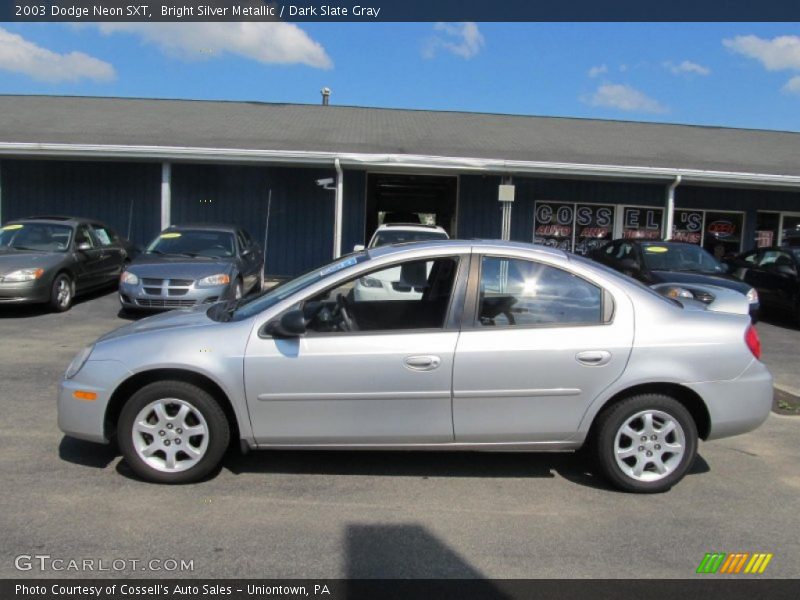 Bright Silver Metallic / Dark Slate Gray 2003 Dodge Neon SXT