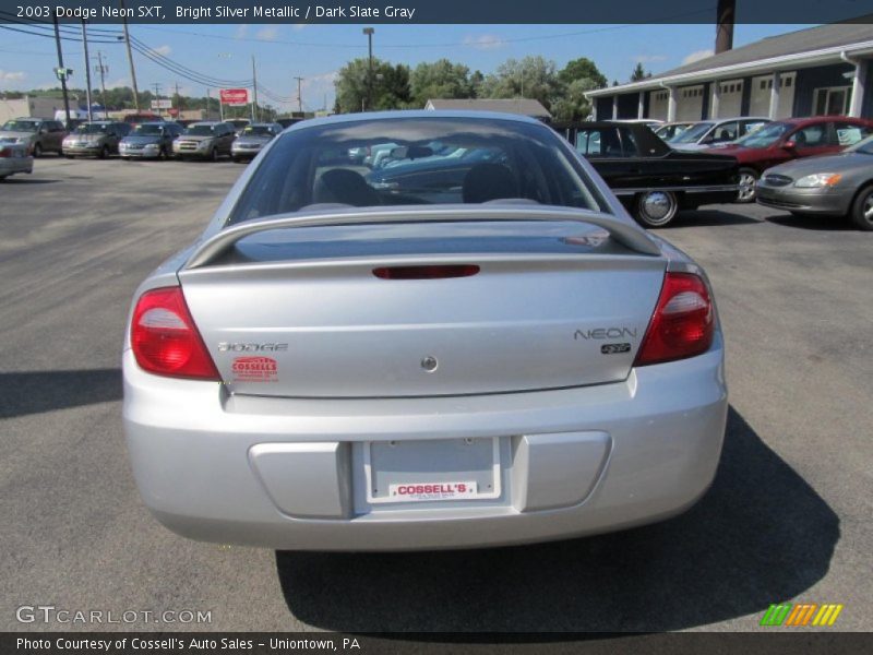 Bright Silver Metallic / Dark Slate Gray 2003 Dodge Neon SXT