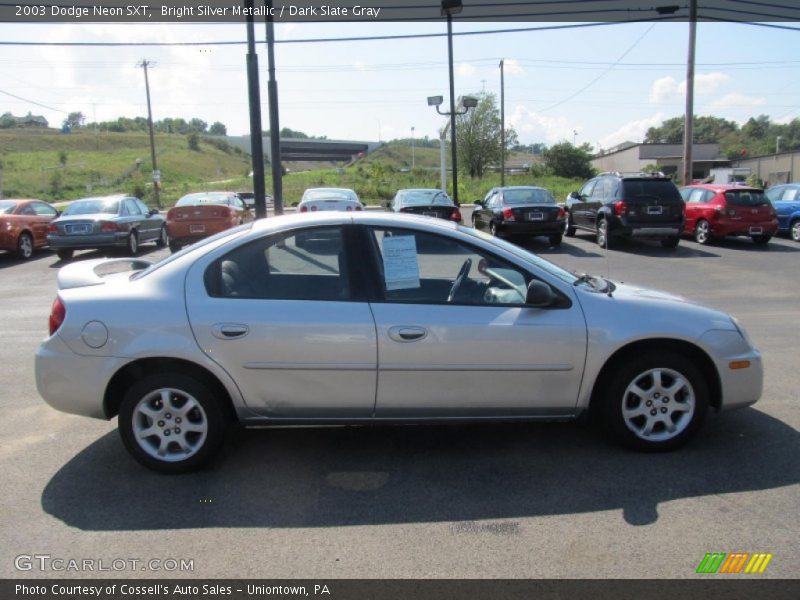 Bright Silver Metallic / Dark Slate Gray 2003 Dodge Neon SXT