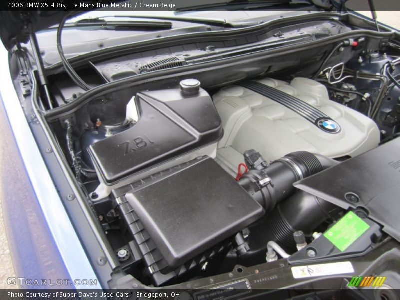  2006 X5 4.8is Engine - 4.8 Liter DOHC 32-Valve VVT V8
