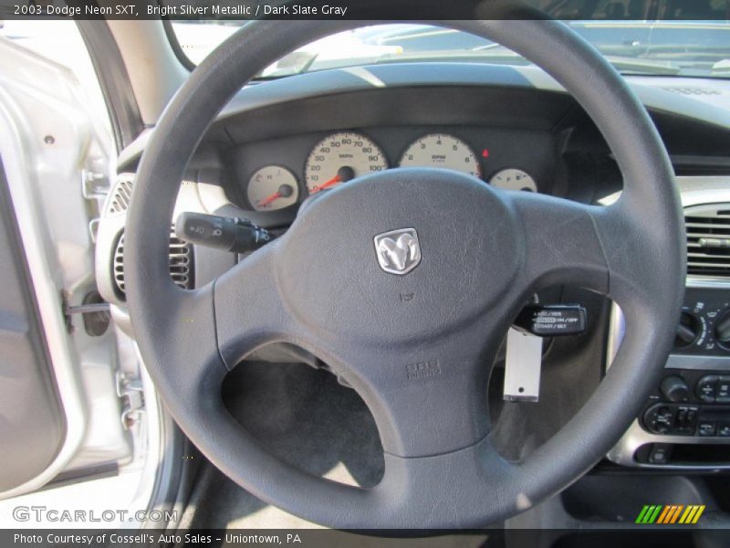Bright Silver Metallic / Dark Slate Gray 2003 Dodge Neon SXT