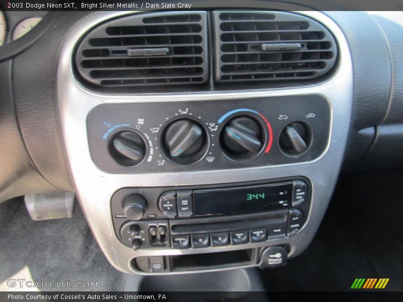 Bright Silver Metallic / Dark Slate Gray 2003 Dodge Neon SXT