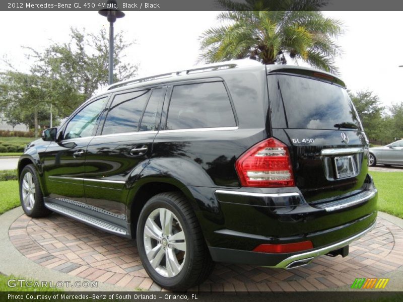 Black / Black 2012 Mercedes-Benz GL 450 4Matic