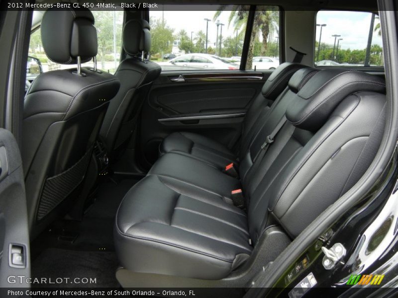 Black / Black 2012 Mercedes-Benz GL 450 4Matic
