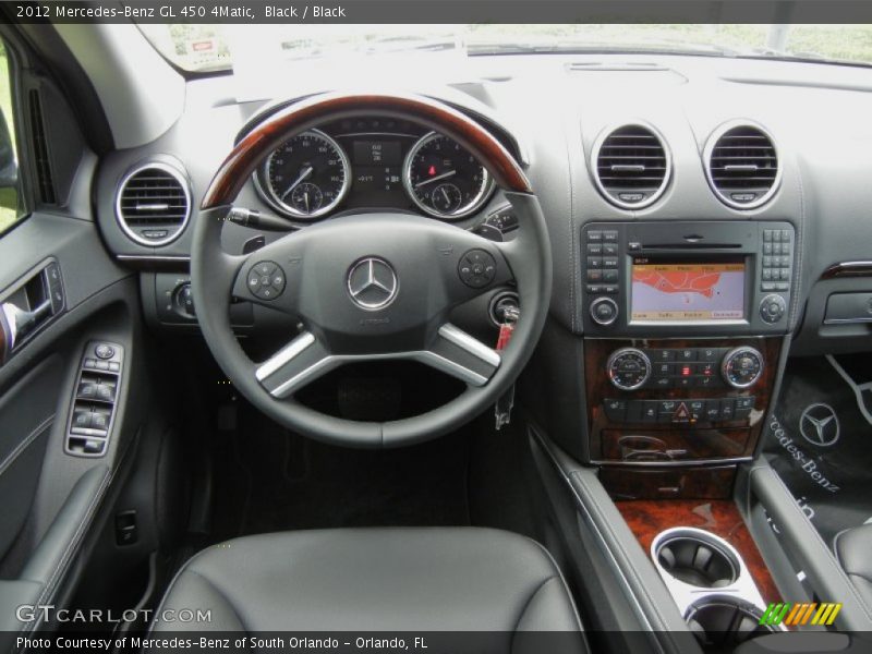 Black / Black 2012 Mercedes-Benz GL 450 4Matic