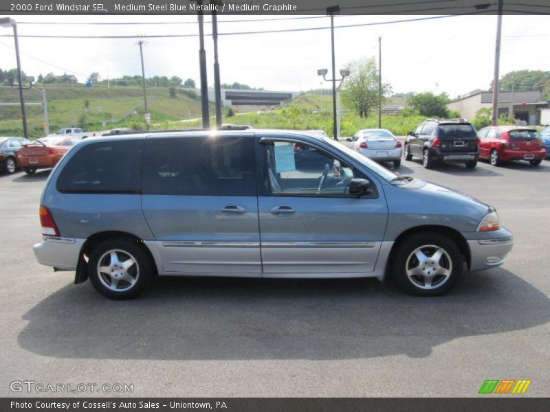 Medium Steel Blue Metallic / Medium Graphite 2000 Ford Windstar SEL