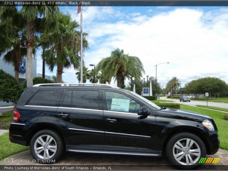 Black / Black 2012 Mercedes-Benz GL 450 4Matic