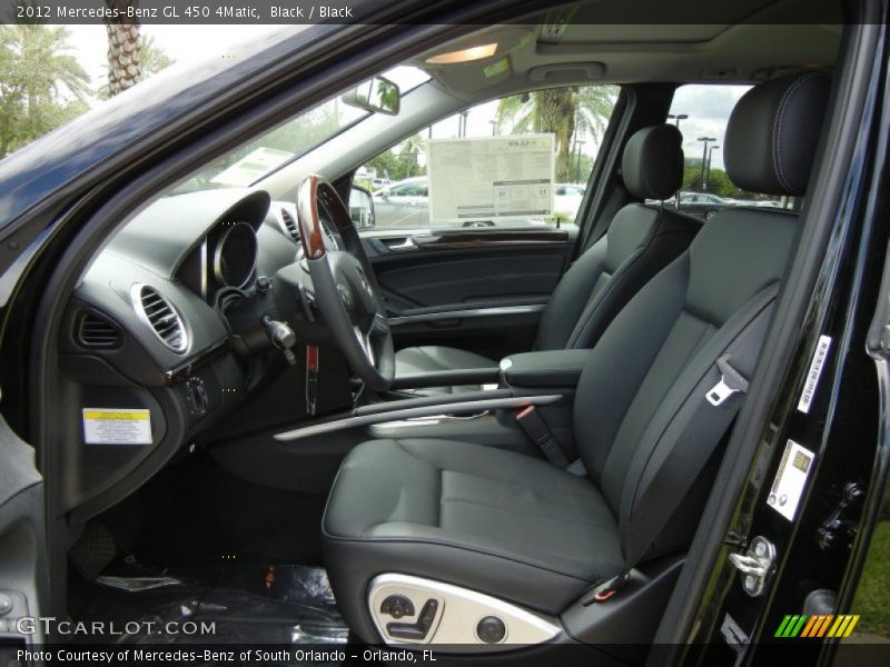  2012 GL 450 4Matic Black Interior