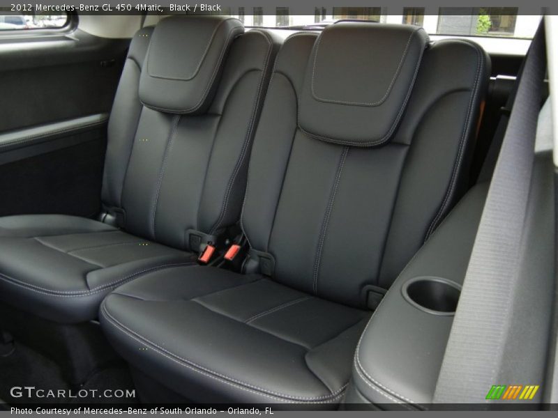 Rear Seat of 2012 GL 450 4Matic
