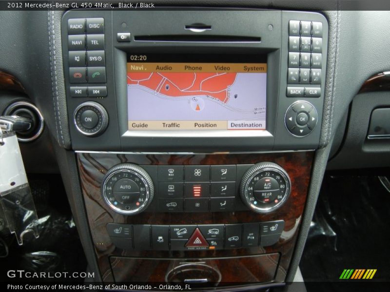 Navigation of 2012 GL 450 4Matic