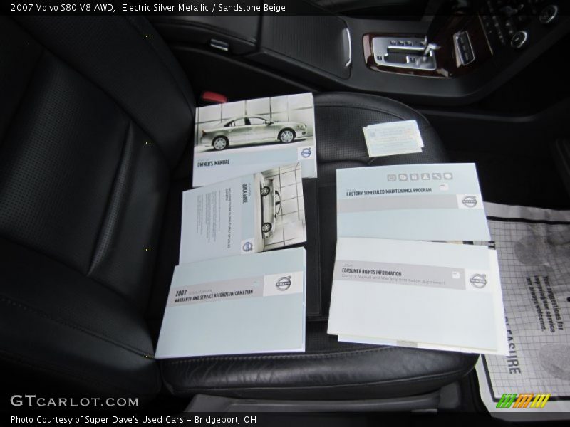 Electric Silver Metallic / Sandstone Beige 2007 Volvo S80 V8 AWD