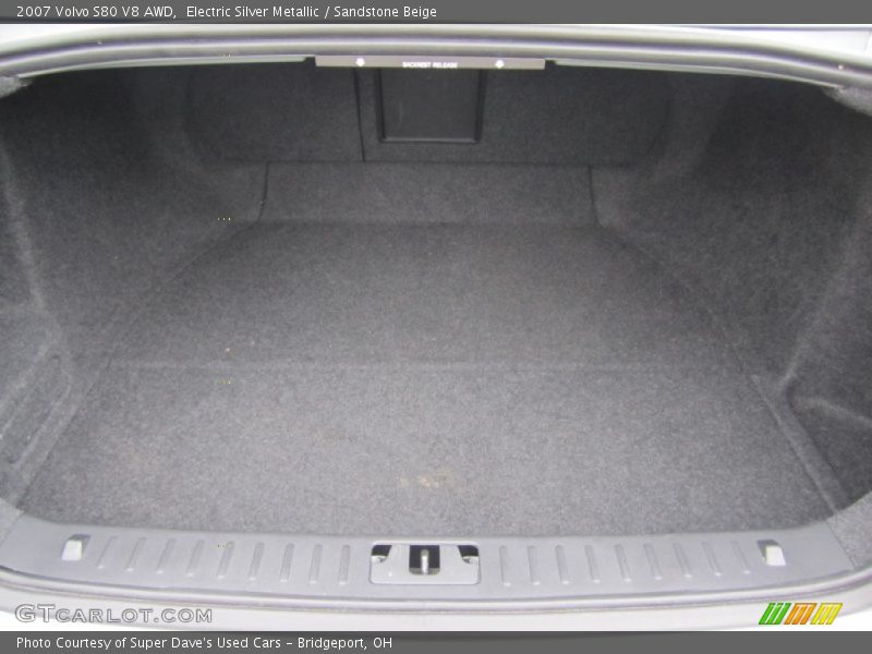 Electric Silver Metallic / Sandstone Beige 2007 Volvo S80 V8 AWD