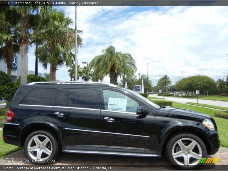 Black / Cashmere 2012 Mercedes-Benz GL 550 4Matic
