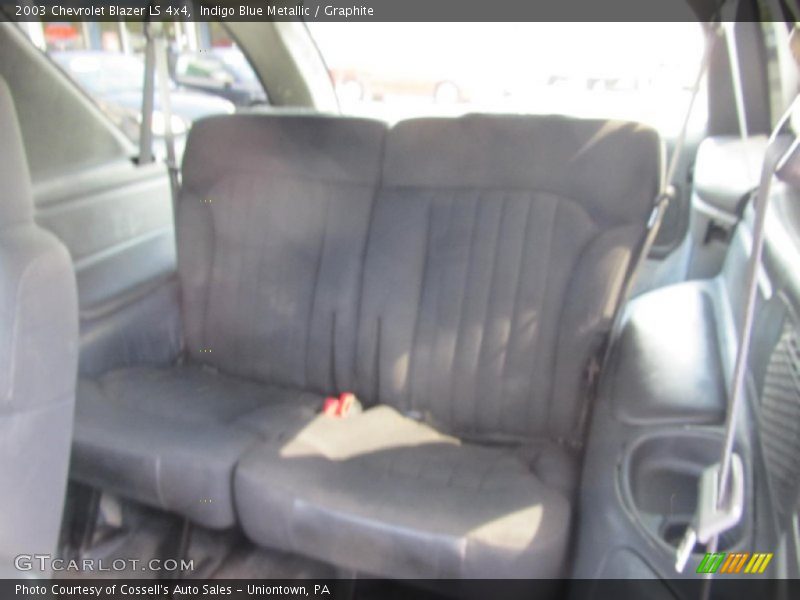Indigo Blue Metallic / Graphite 2003 Chevrolet Blazer LS 4x4