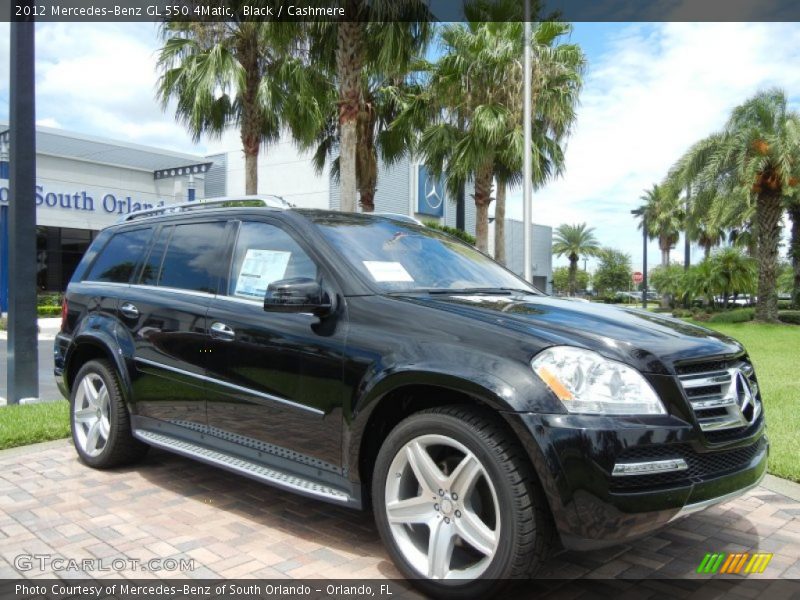 Black / Cashmere 2012 Mercedes-Benz GL 550 4Matic