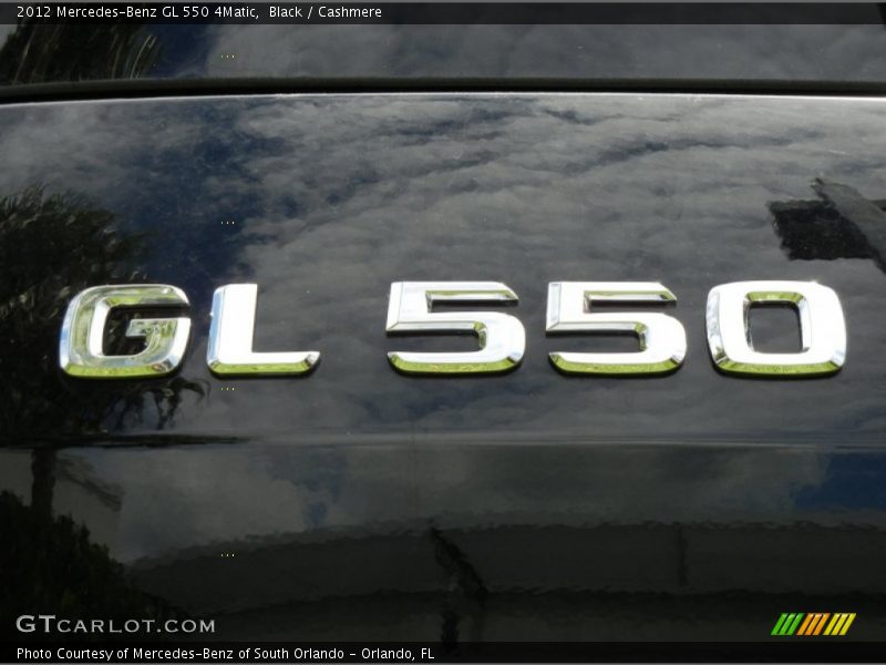 Black / Cashmere 2012 Mercedes-Benz GL 550 4Matic