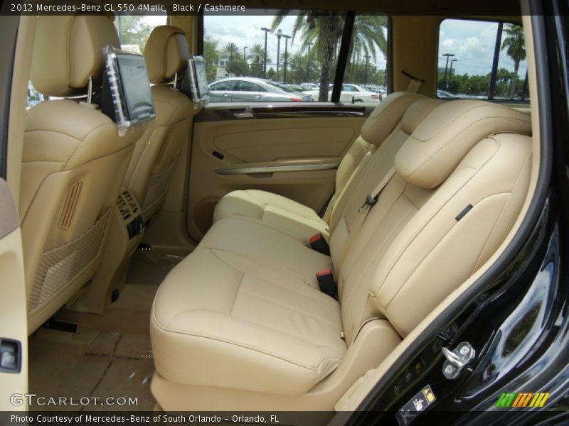 Black / Cashmere 2012 Mercedes-Benz GL 550 4Matic